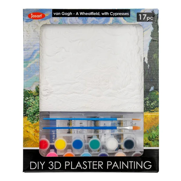 Jasart Diy 210X165MM Plaster Painting Kits Wheat Field