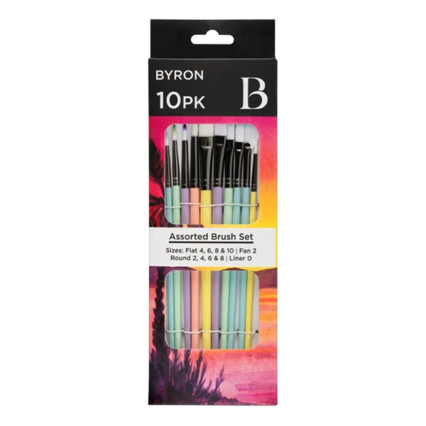 Jasart Byron 10 Piece Brush Set