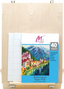 Art Advantage Wooden 59 Piece Painting Set