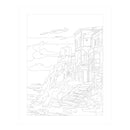 Jasart Byron Paint By Numbers 30X40CM Canvas Board Ocean View