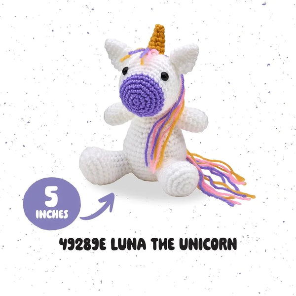 Bucilla Amigurumi Kit Luna the Unicorn