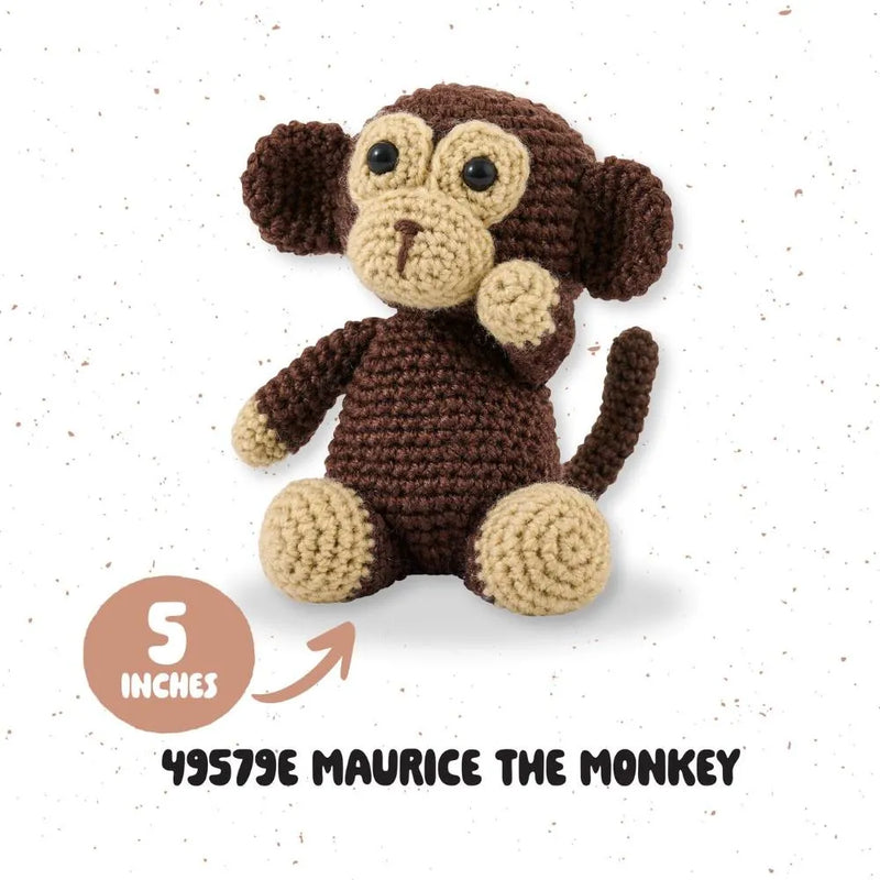 Bucilla Amigurumi Kit Maurice the Monkey