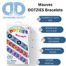 Diamond Dotz Dotzies 3 Piece Bracelet Kit MAUVES