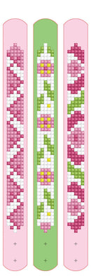 Diamond Dotz Dotzies 3 Piece Bracelet Kit PRETTY IN PINK