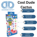 Diamond Dotz Dotzies Picture Kit COOL DUDE CACTUS