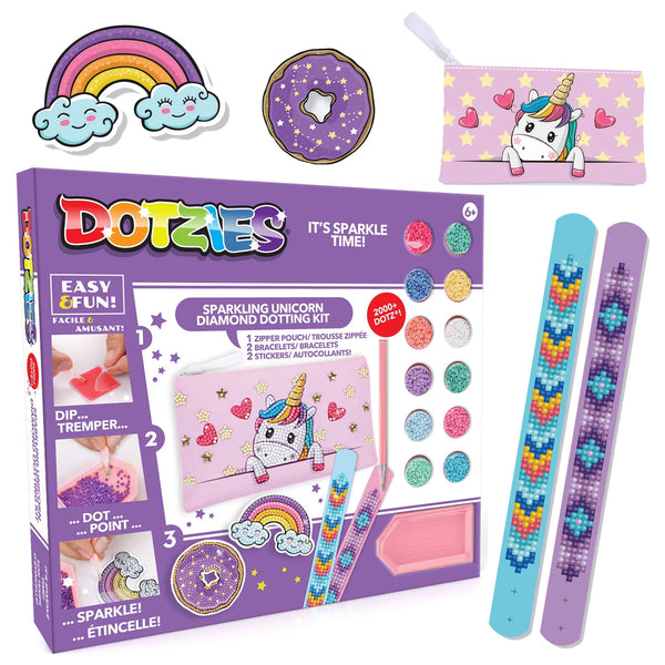Diamond Dotz Dotzies Activity Kit BABY UNICORN