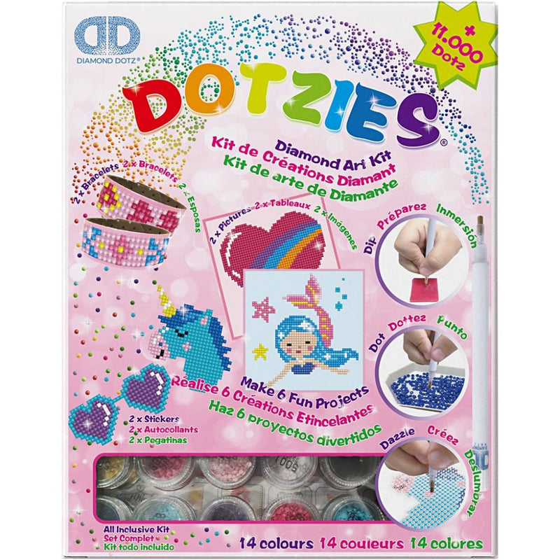 Diamond Dotz Dotzies Activity Kit MERMAID