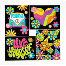 Diamond Dotz Dotzies Diamond Painting Kit FLOCK PEACE LOVE