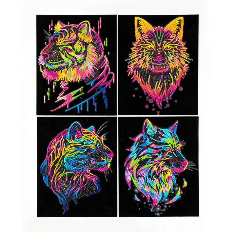 Diamond Dotz Dotzies Diamond Painting Kit FLOCK WILD