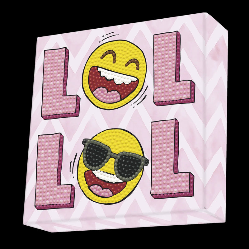 Diamond Dotz 15x15cm Diamond Painting Kit LOL