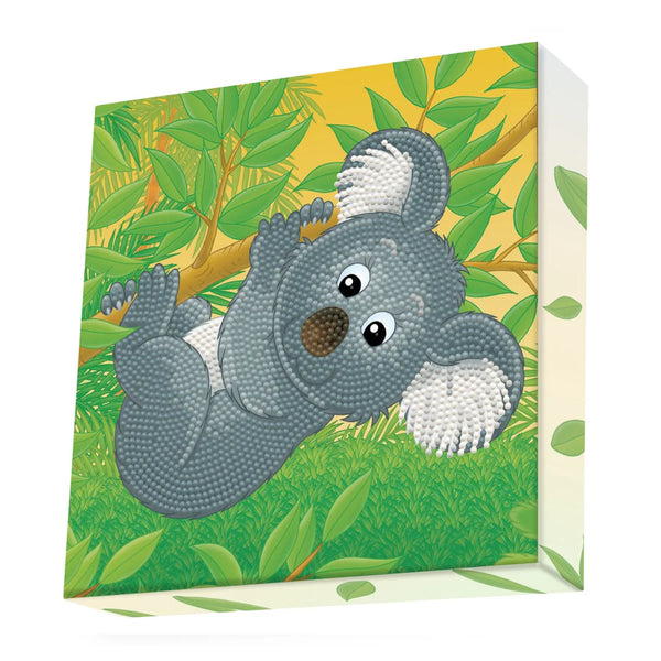 Diamond Dotz 22x22cm Diamond Painting Kit KOALA CLIMB