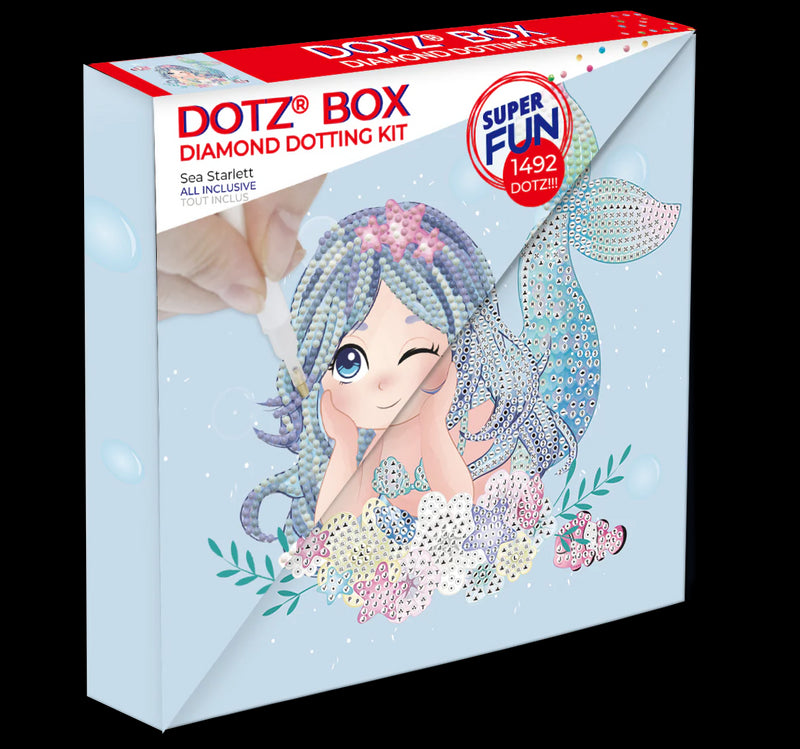 Diamond Dotz 22x22cm Diamond Painting Kit SEA STARLET