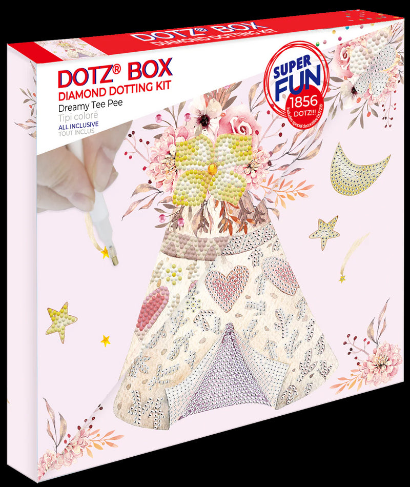 Diamond Dotz 28x28cm Diamond Painting Kit DREAMY TEEPEE