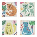 Diamond Dotz 5"x5" Mini Dotz Kit I LOVE CATS
