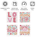 Diamond Dotz 5"x5" Mini Dotz Kit FOUR LOVE BLESSINGS
