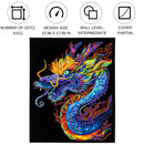 Diamond Dotz 14"X18" Neon Diamond Painting Kit DRAGON 