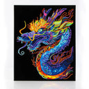 Diamond Dotz 14"X18" Neon Diamond Painting Kit DRAGON 