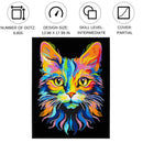 Diamond Dotz 14"X18"Neon Diamond Painting Kit CAT 