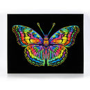 Diamond Dotz 18"X14" Neon Diamond Painting Kit BUTTERFLY 