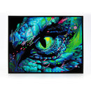 Diamond Dotz 18"X14" Neon Diamond Painting Kit DRAGON EYE 