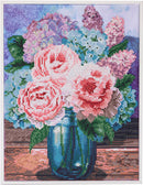 Diamond Dotz 12.6"x16.5" Diamond Painting Kit PASTEL BOUQUET 