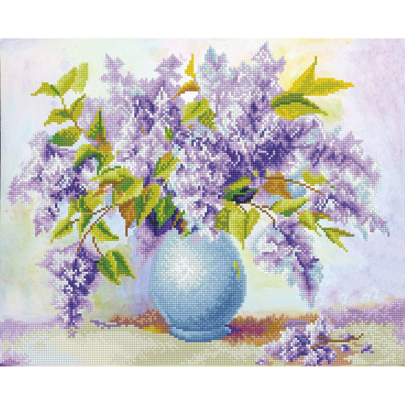 Diamond Dotz 16.5"x20.5" Diamond Painting Kit LILAC PERFUME