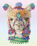 Diamond Dotz 16.1"x20.1" Diamond Painting Kit BOHEMIAN ALPACA