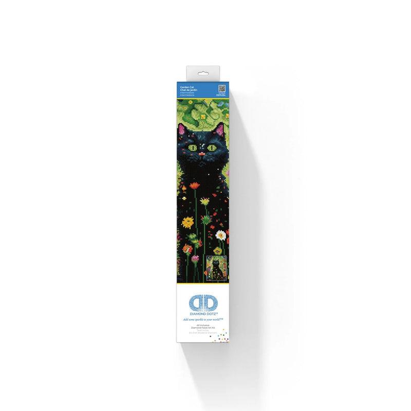 Diamond Dotz 15.9"x19.9" Diamond Painting Kit GARDEN CAT