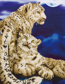 Diamond Dotz 29.5"x19.7" Diamond Painting Kit SNOW LEOPARDS