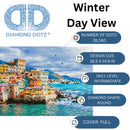 Diamond Dotz 24.8"x18.5" Diamond Painting Kit WINTER DAY VIEW ITALY