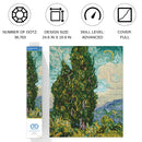 Diamond Dotz 19.9"x24.6" Diamond Painting Kit CYPRESSES (VAN GOGH) 