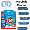 Diamond Dotz 13X13CM Quick Dots Cameo Paw Patrol Marshall