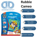 Diamond Dotz 13X13CM Quick Dots Cameo Paw Patrol Rubble
