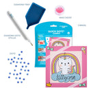 Diamond Dotz 13X13CM Quick Dots Kittycorn