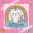 Diamond Dotz 13X13CM Quick Dots Kittycorn