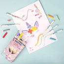 Giotto Candy Turbo Collection Glitter Markers Set of 8