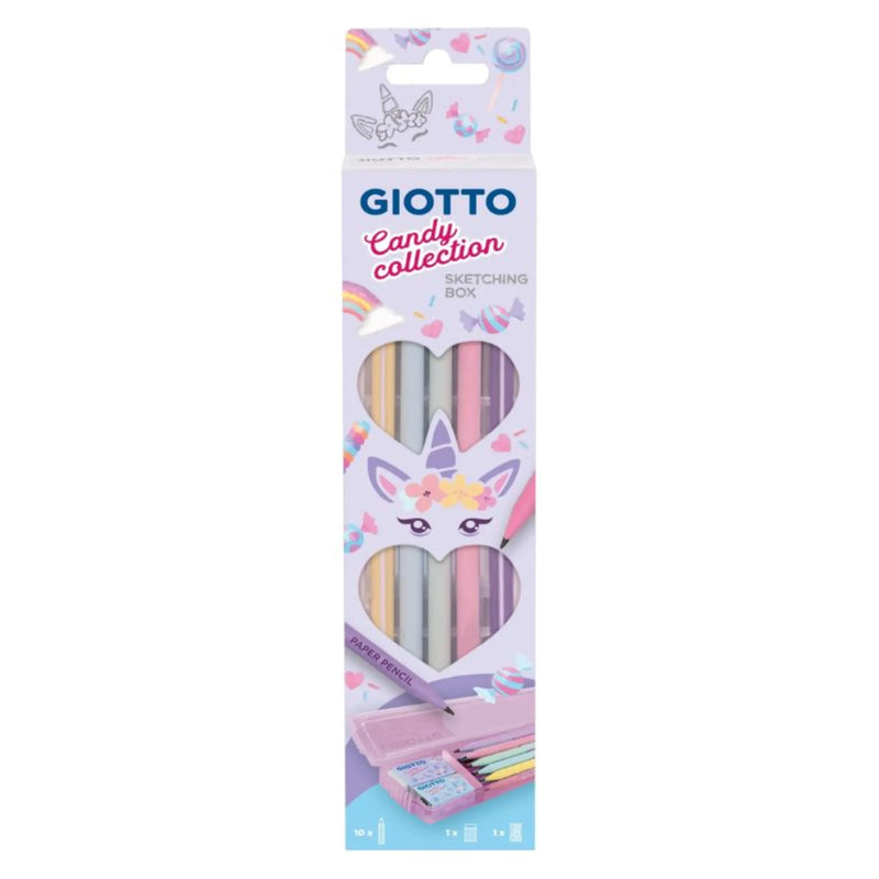 Giotto Candy Collection 13 Piece Sketching Box