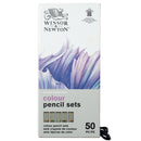 Winsor & Newton Studio Coloured Pencil Drawers 50 Piece Set