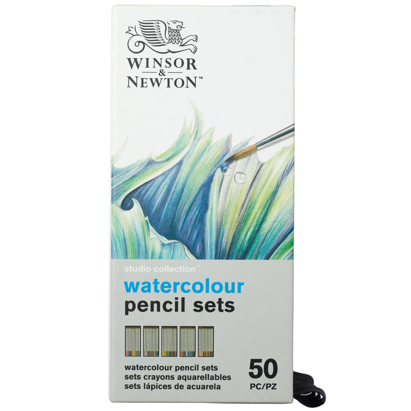 Winsor & Newton Studio Watercolour Pencil Drawers 50 Piece Set