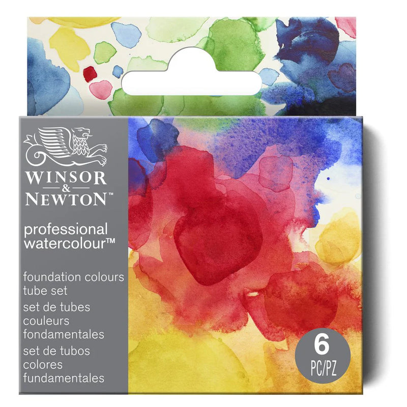Winsor & Newton Professional Watercolour Paint Set of 6 Foundation