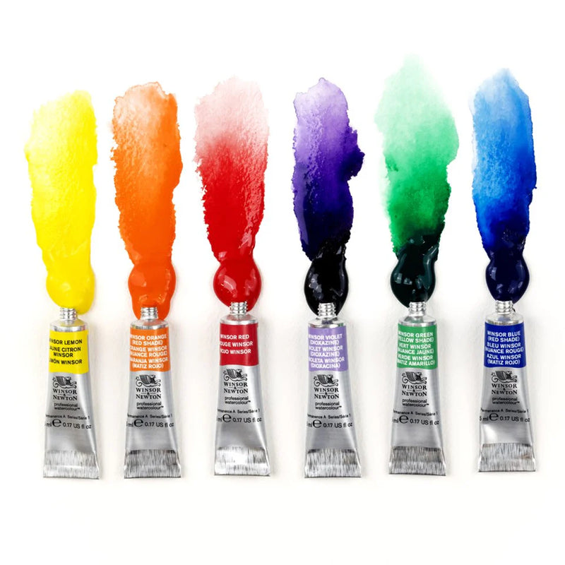 Winsor & Newton Professional Watercolour Paint Set of 6 Winsor