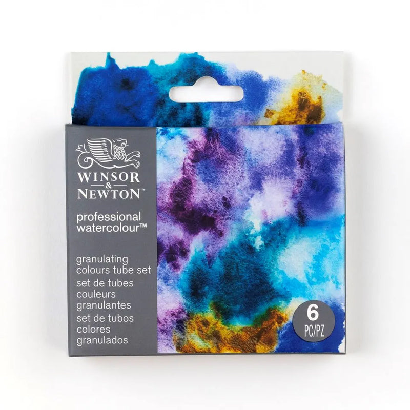 Winsor & Newton Professional Watercolour Paint Set of 6 Granulating