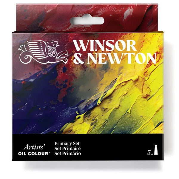 Winsor & Newton 37ML Artists' Oil Paint Set of 5 Primary