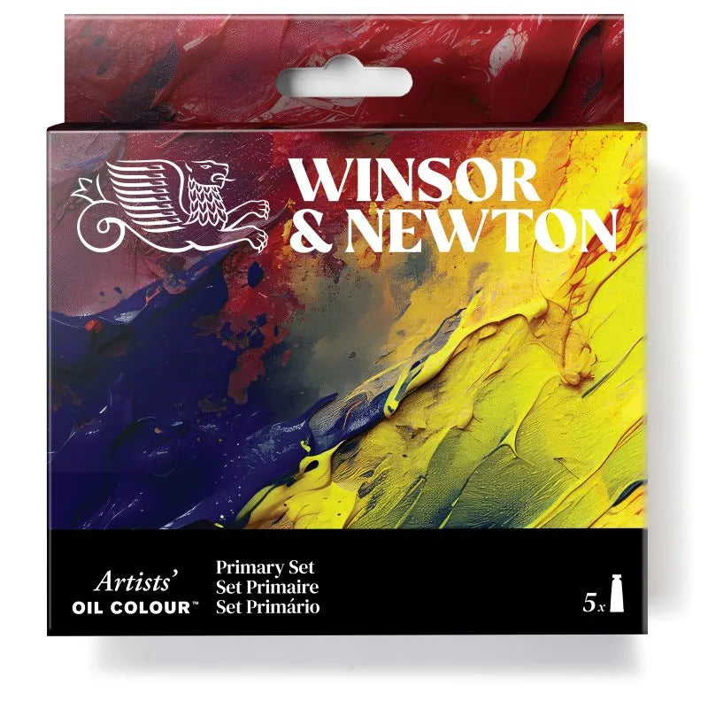 Winsor & Newton 37ML Artists' Oil Paint Set of 5 Primary