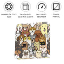 Diamond Dotz 28X28CM Diamond Painting Kit Dogs & Dotz