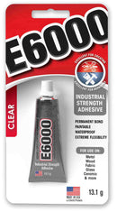 E6000 Crystal Clear Glue 13.1G