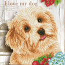 Diamond Dotz 12"x12" Diamond Painting Kit I Love My Dog