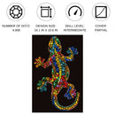 Diamond Dotz 27x41cm Diamond Painting Kit Gecko Paua