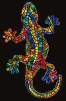 Diamond Dotz 27x41cm Diamond Painting Kit Gecko Paua