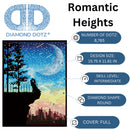 Diamond Dotz 30x40cm Diamond Painting Kit Romantic Heights